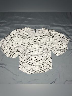 Retro Express Polka Dot Top